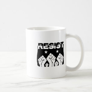 Caneca De Café Orgulho resiste à revolução resiste à resistência 