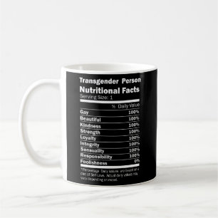Caneca De Café Orgulho Trans de Pessoas Transgênero