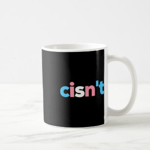 Caneca De Café Orgulho Transgênero Cisnt - Bandeira Trans LGBTQ -