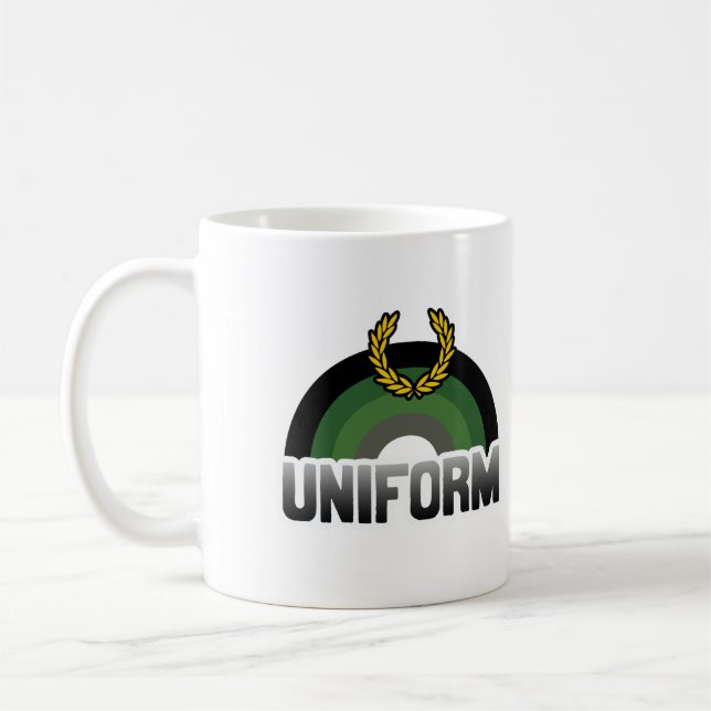 Caneca De Café Orgulho Uniforme (Esquerda)