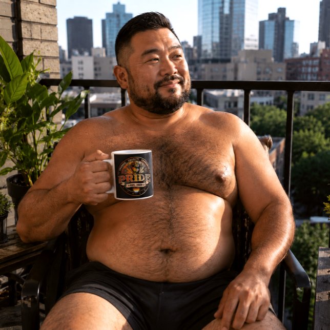 Caneca De Café Orgulho Urso est. 1969 (Criador carregado)