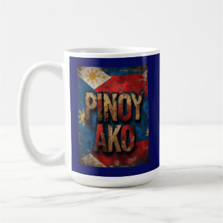 Caneca De Café Orgulho Vintage Pinoy Ako Filipinas