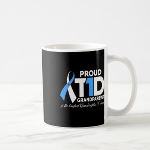Caneca De Café Orgulhosa Avó Do T1d