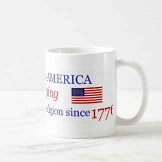 Caneca de café orgulhosa da cidade pequena