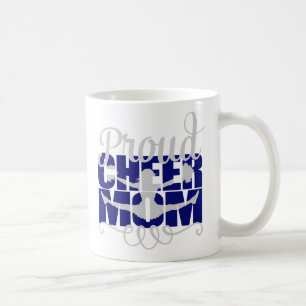 Caneca De Café Orgulhosa Mãe de Torcida Azul