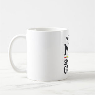 Caneca De Café Orgulhosa Mãe de um Filho Gay Arrogante Camisa Vin
