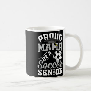 Caneca De Café Orgulhosa Mãe De Um Veterano De Futebol Da Turma D