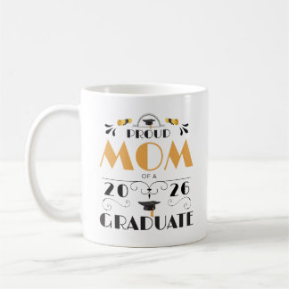 Caneca De Café Orgulhosa Mãe De Uma Classe De Mais velho De Forma