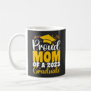 Caneca De Café Orgulhosa Mãe De Uma Graduação Engraçada De Forman