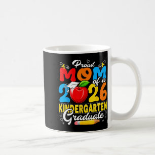 Caneca De Café Orgulhosa mãe de uma graduada no jardim de infânci