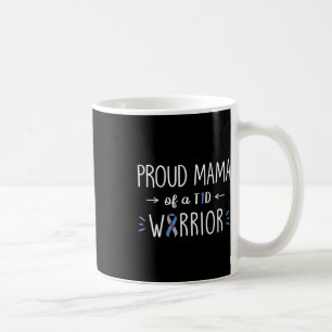 Caneca De Café Orgulhosa Mãe Do Filho Diabetes Consciência Do Dia