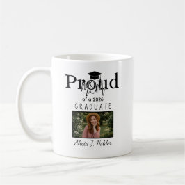 Caneca De Café Orgulhosa MÃE Graduada 2026 presente de formatura