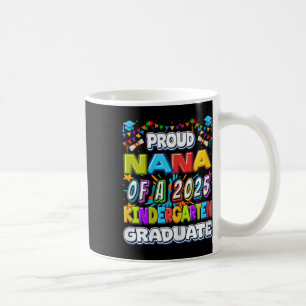 Caneca De Café Orgulhosa Nana De Um Formando De Jardim De Infânci