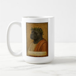 Caneca De Café Orgulhoso Cane Corso "Veni, Vidi, Eti"