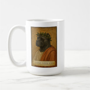 Caneca De Café Orgulhoso Cane Corso "Veni, Vidi, Eti"