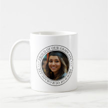 Orgulhoso da nossa foto personalizada de graduado