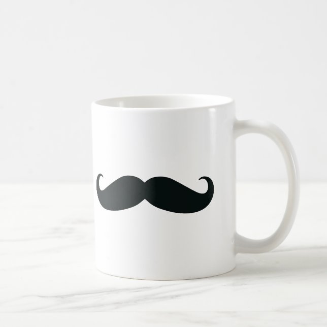 Caneca De Café Orgulhoso de meu Stache….Bigode (Direita)