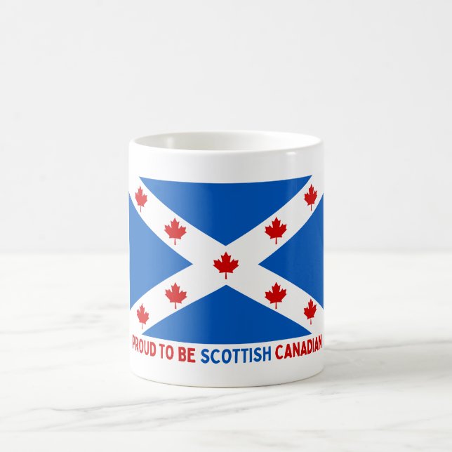CANECA DE CAFÉ ORGULHOSO DE SER CANADENSE ESCOCÊS! (Centro)