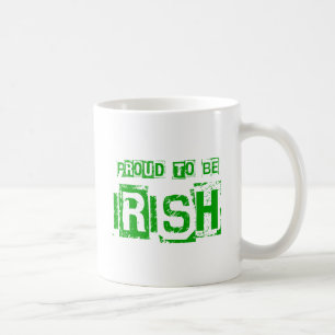 Caneca De Café Orgulhoso de ser Rua irlandesa.