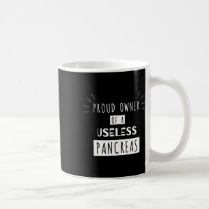 Caneca De Café Orgulhoso Proprietário De Um Diabético De Pâncreas