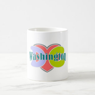 Caneca De Café Orgulhoso residente da cidade de Washington DC
