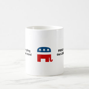 Caneca De Café Orgulhoso ser tudo que os liberais não podem esta