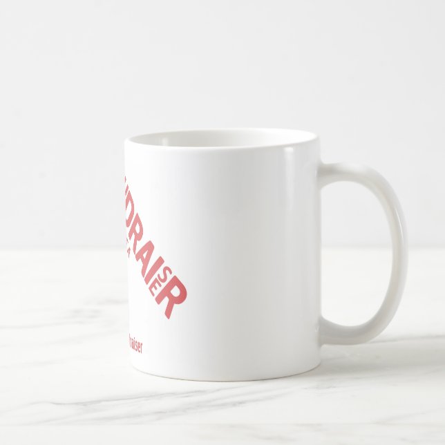 Caneca De Café Orgulhoso ser uma mercadoria da campanha do (Direita)