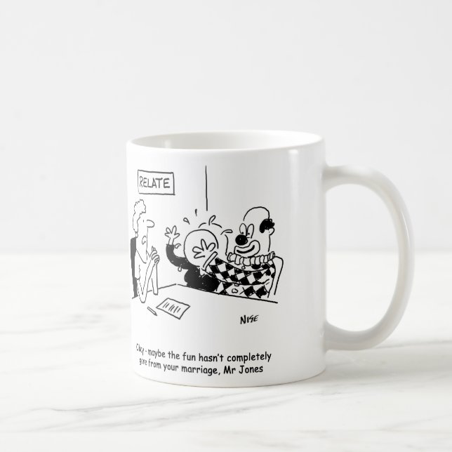 Caneca De Café Orientação do casamento. Diversão não foi completa (Direita)