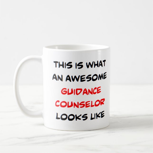 Caneca De Café orientador educacional, incrível (Esquerda)