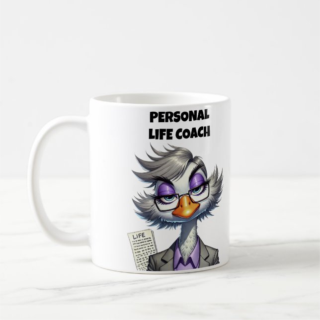 Caneca De Café Orientadora Pessoal de Vida Mãe (Esquerda)