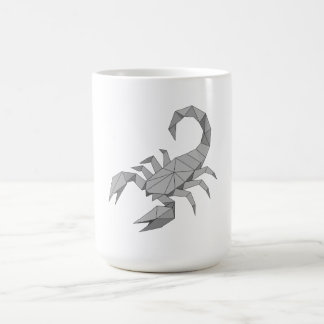 Caneca De Café origami escorpião