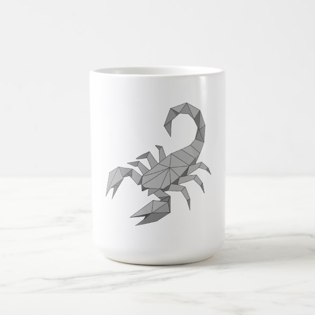 Caneca De Café origami escorpião (Centro)
