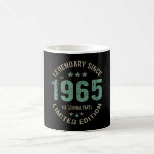 Caneca De Café Original Desde 1965 Lenda Vintage Presente de Aniv