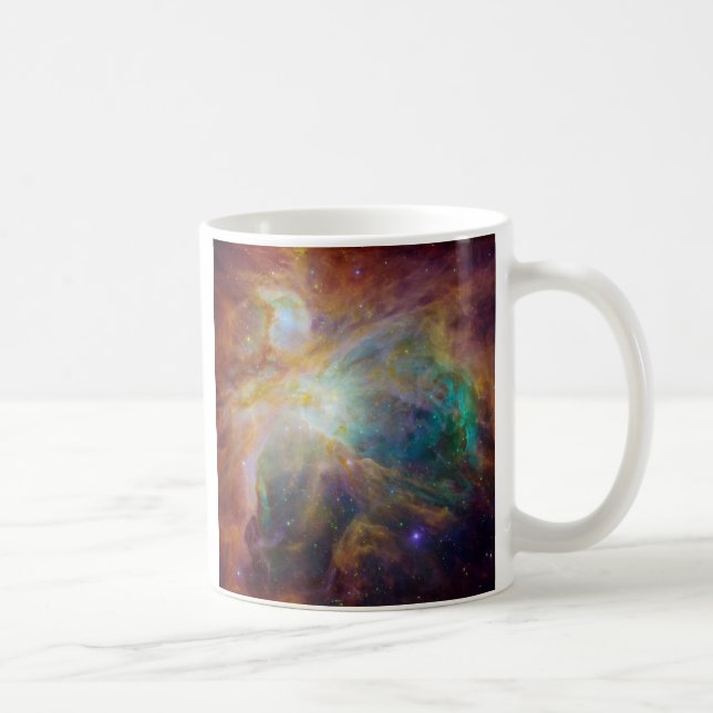 Caneca De Café Orion Nebula Stars Composto (Direita)