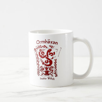 Caneca De Café Ormhäxan Cobra Witch Rune