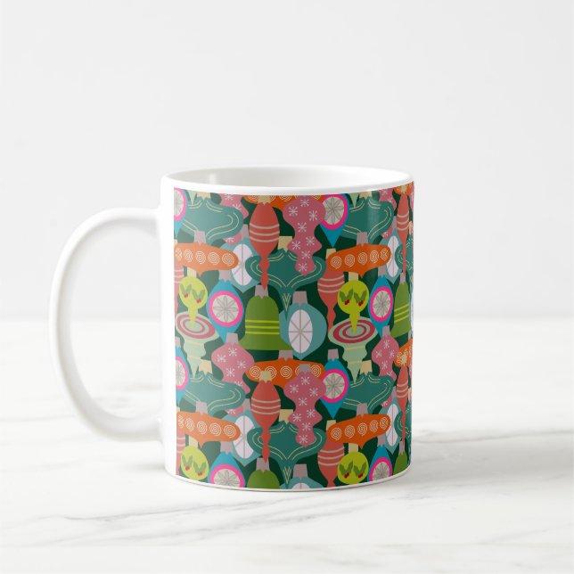 Caneca De Café Ornament Jumble (Esquerda)