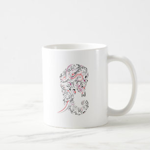 Caneca De Café ornamentado elefante