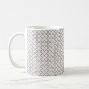 Caneca De Café Ornamento Arabe Elegante