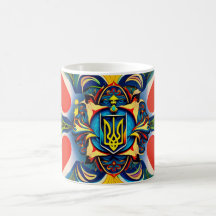 Ornamento de Arte Ucraniano Samchykivka - Mug