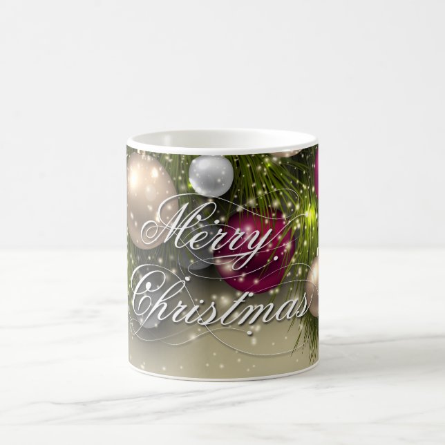 Caneca De Café Ornamentos de Natal - Múltiplos (Centro)