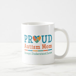 Caneca De Café Ororgulhoso Autismo Mãe