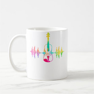 Caneca De Café Orquestra Amante de Violino Amante de Música