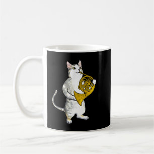 Caneca De Café Orquestra Musical do Corno Francês Mu, legal Jogan