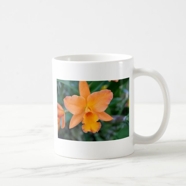 Caneca De Café Orquídea de salmão (Direita)
