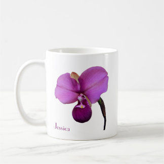 Caneca de Café Orquídea Rara do Peru em Perigo