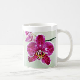 Caneca De Café Orquídea Rosa