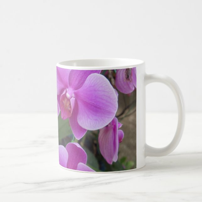 Caneca De Café Orquídeas (Direita)