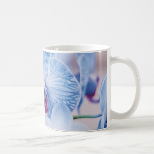 Caneca De Café Orquídeas azuis (Direita)