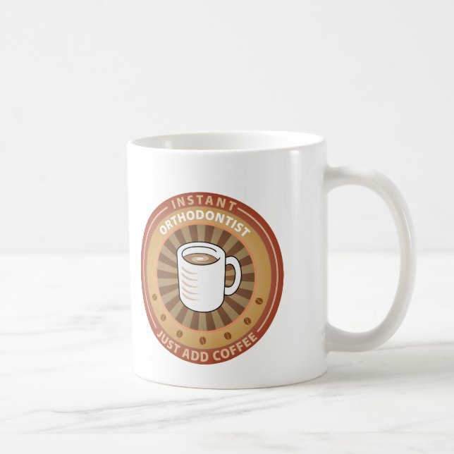 Caneca De Café Orthodontist imediato (Direita)