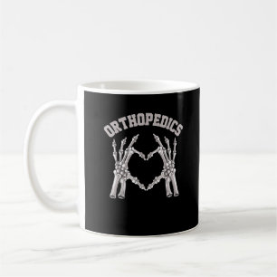 Caneca De Café Ortopedia Esqueleto Enfermeira Ortográfica Mão Rn 